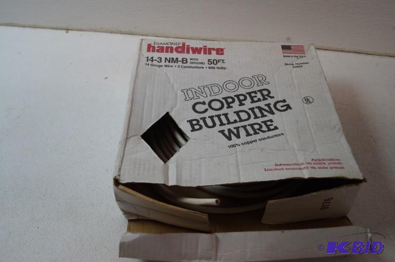 Diamond handy 14-3 indoor wire