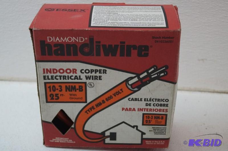 Diamond handy 10-3 indoor wire