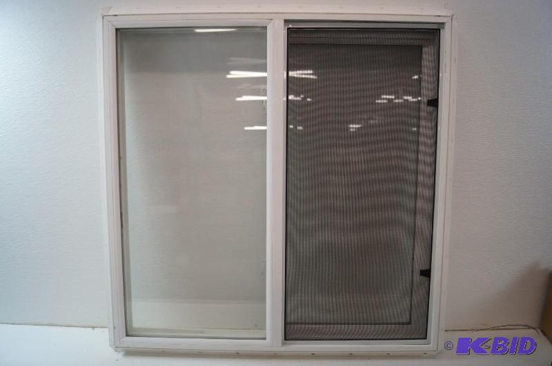 New Vinyl Double hung window with screen