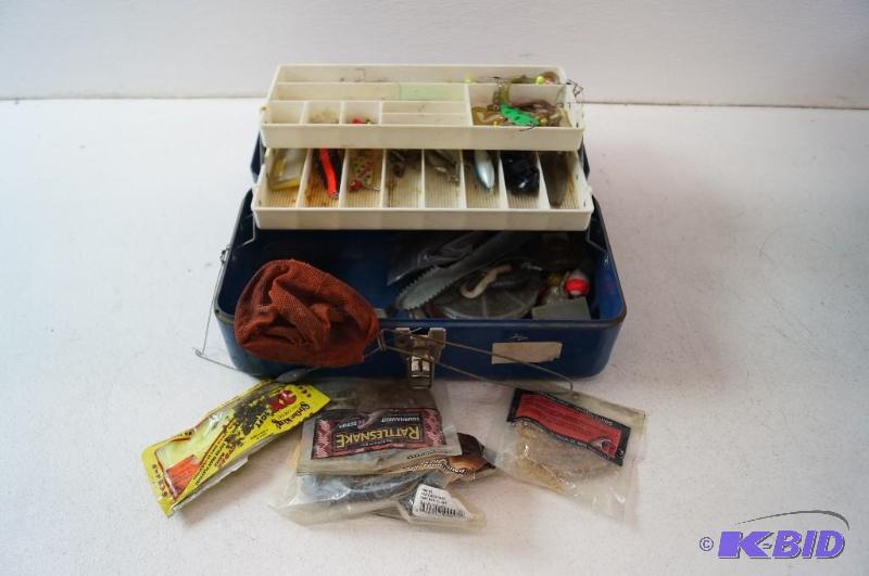 Fishing Tackle Box with tackle