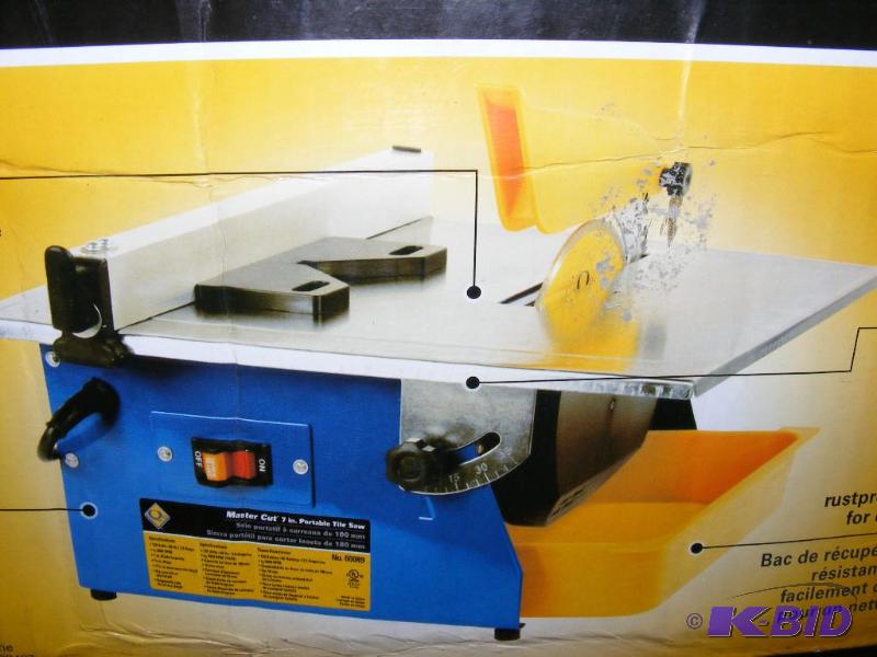 Master Cut 7 Portable Tile Saw