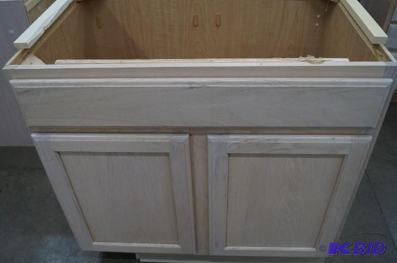 Oak cabinet