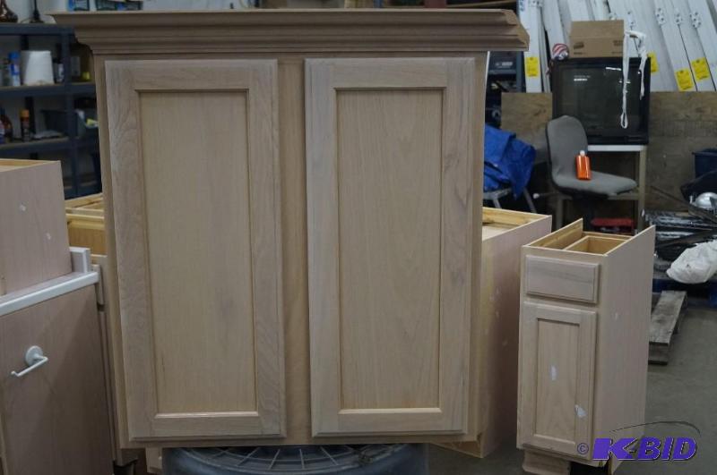 Oak cabinet