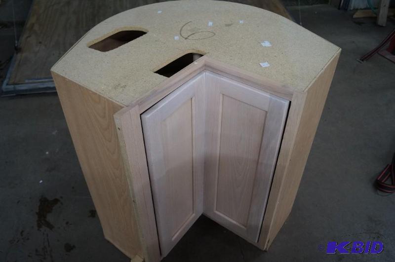Oak cabinet