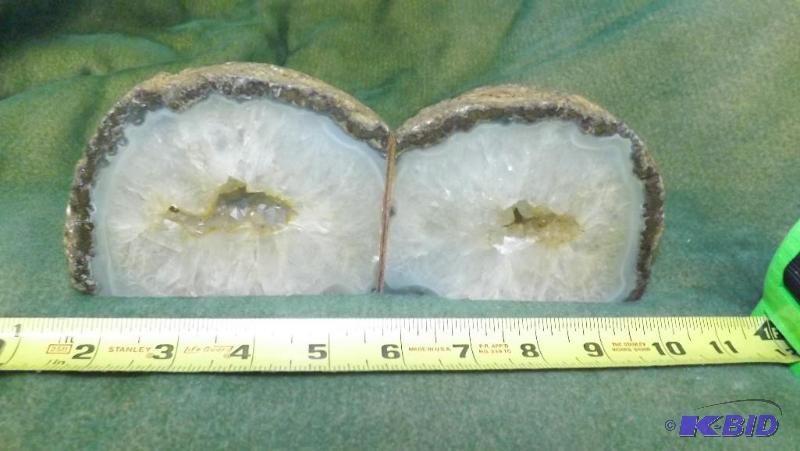 Geode Bookends