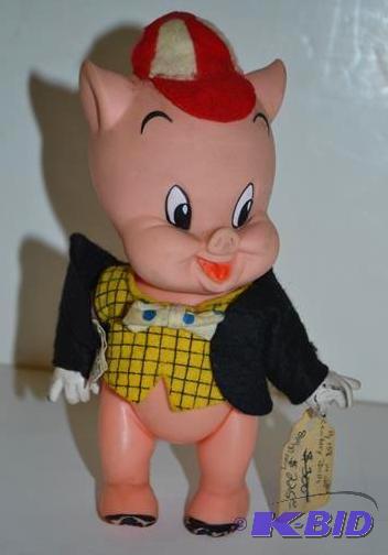 lot 151 image: Porky the Pig Century Doll