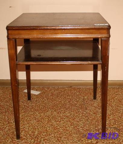 lot 167 image: Vintage Wood Side Table