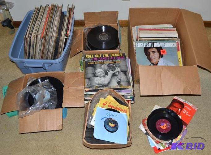 lot 178 image: Vintage Record Collection