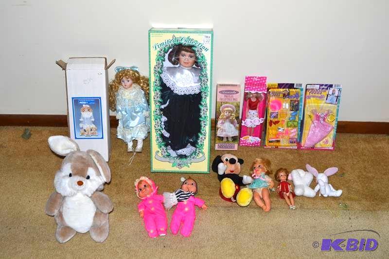 lot 184 image: Vintage Dolls