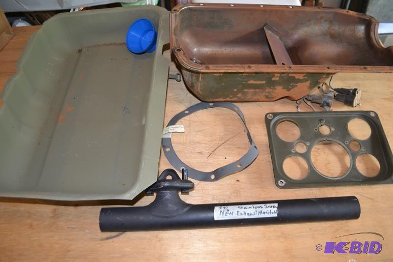 lot 195 image: 1971 M151A2 army jeep Manifold