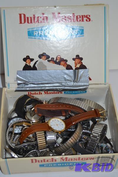lot 20 image: Vintage Watches in Dutch Masters President ci...