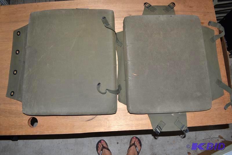 lot 204 image: 1971 M151A2 army jeep Seat Cushion