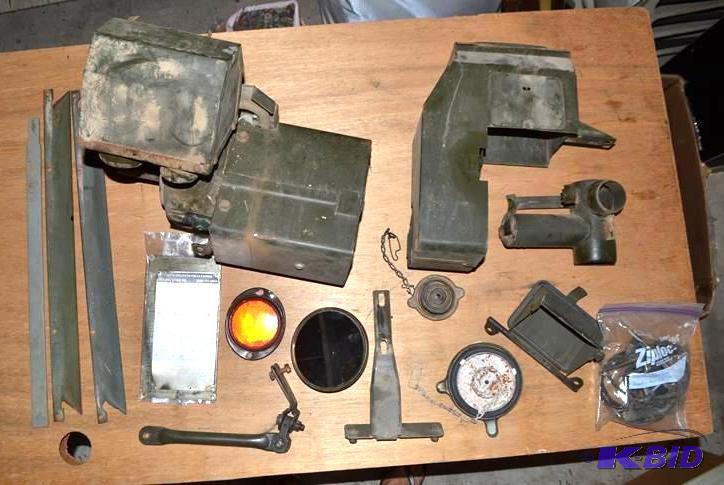 lot 206 image: 1971 M151A2 army jeep Parts