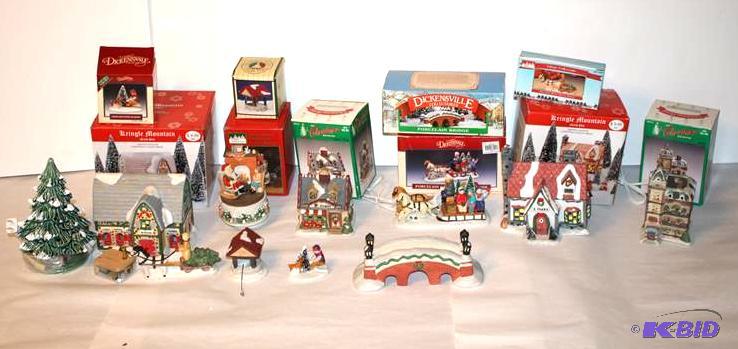 lot 222 image: Limited Edition Christmas Collectibles