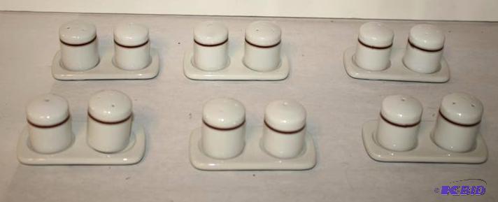 lot 245 image: Rare Airline Salt Pepper Sets