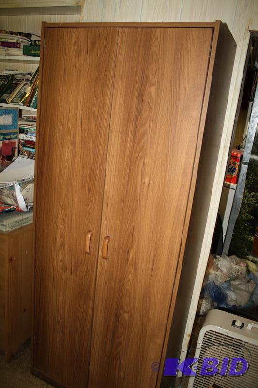 lot 277 image: Wood Storage Cabinet