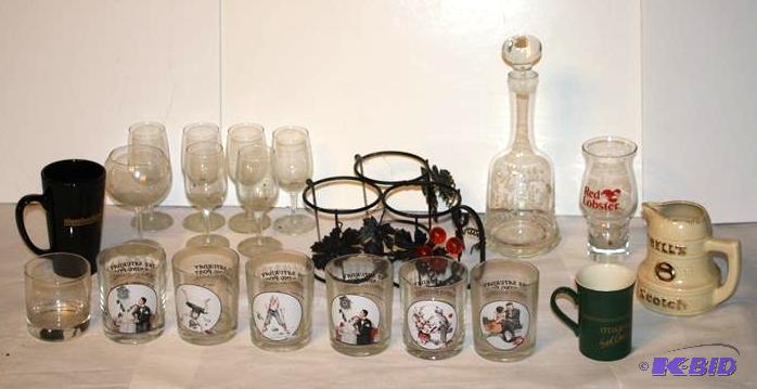 lot 294 image: Norman Rockwell Glasses, Advertising