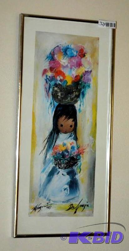 lot 324 image: Degrazia print