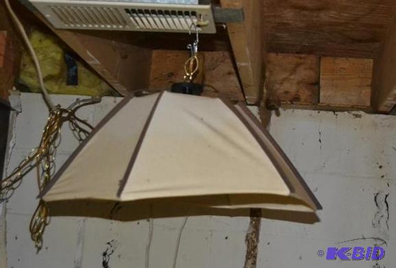 lot 343 image: Hexagon Hanging Light