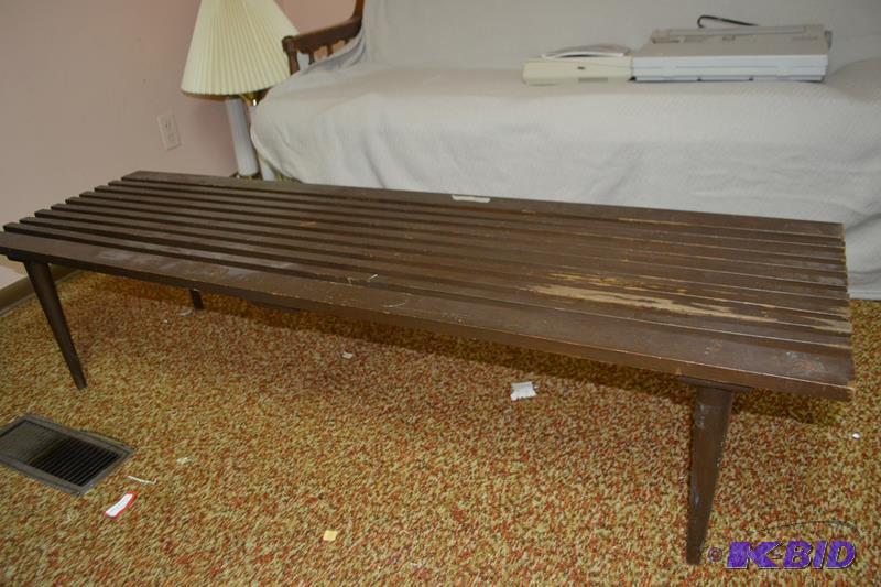 lot 392 image: Wood Coffee Table