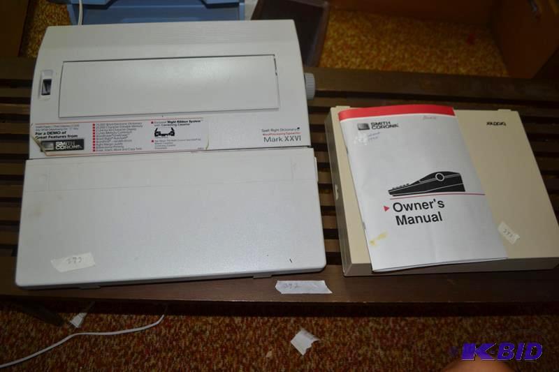 lot 393 image: Typewriter