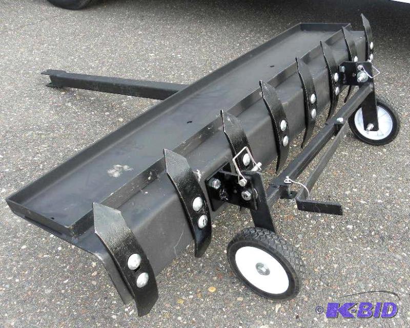 lot 11 image: 48 inch Tow-behind UTV  ATV Plow, heavy-duty...