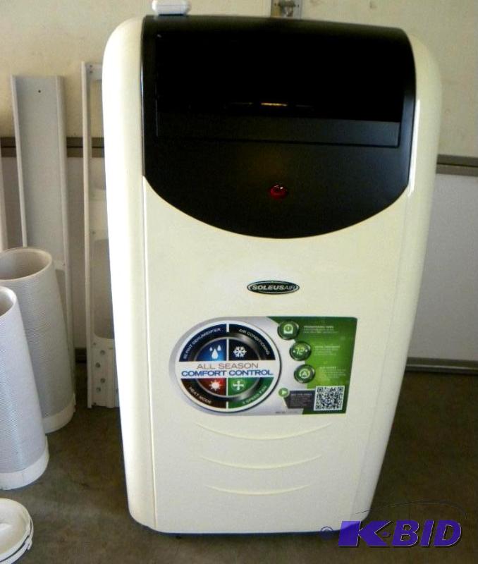 lot 68 image: Soleus Air Portable AC Unit, model LX-140, fa...