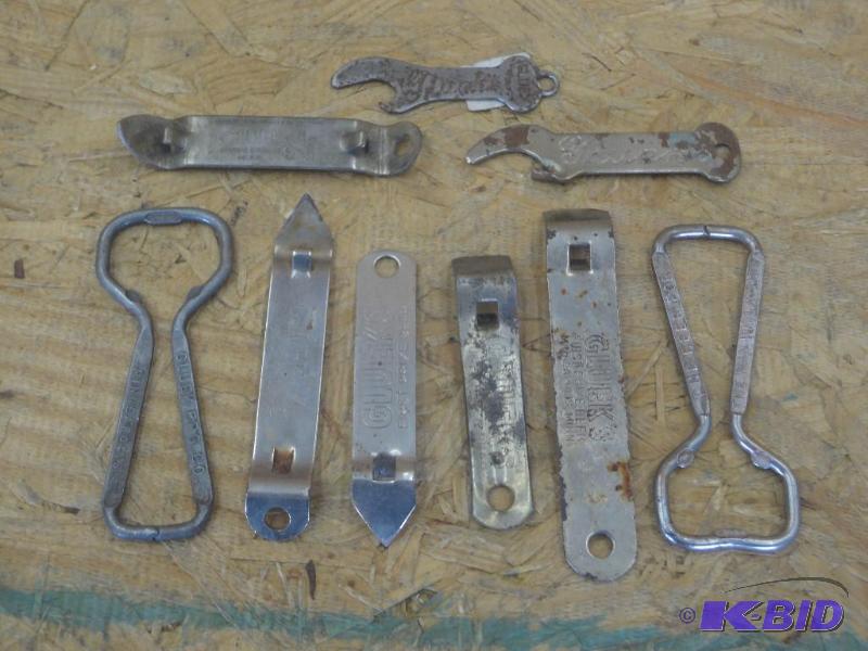 lot 124 image: Box Lot Of Misc Beer Openers (Mostly Gluek)...