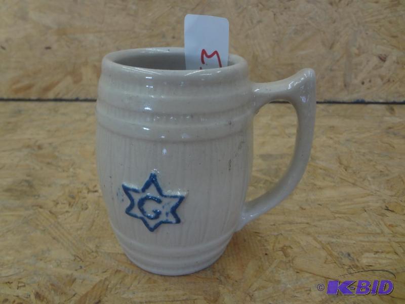 lot 53 image: Gluek Brewing Co. Beer Mug---Made By Red Wing...