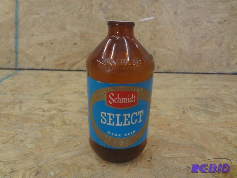 lot 62 image: Schmidt Select Near Beer Bottle...