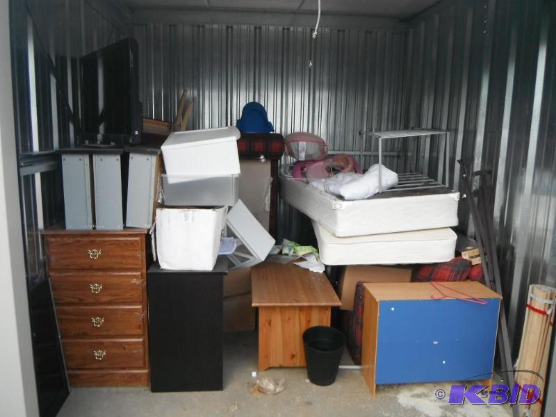 10 x 10 Storage Unit Including Flat Screen ...
