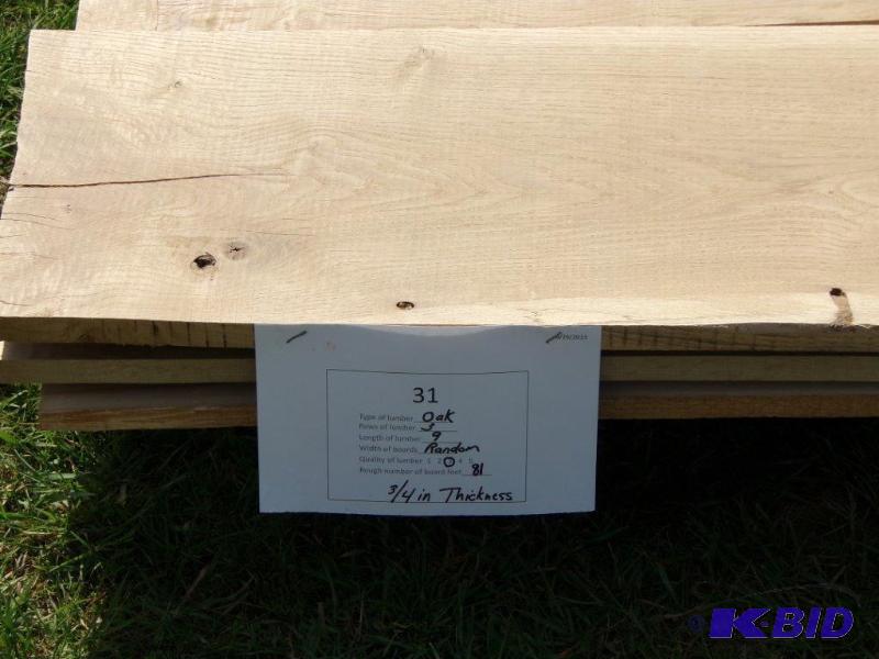 lot 31 image: Oak