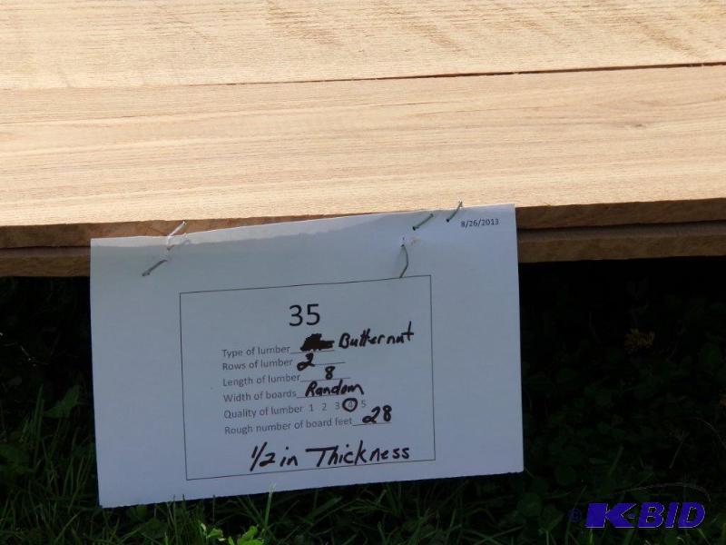 lot 35 image: Butternut