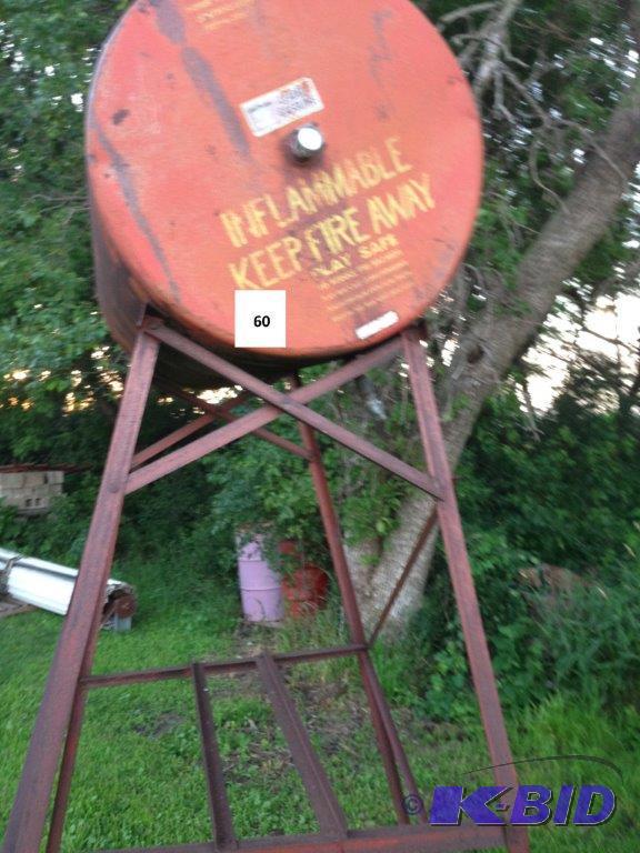 lot 60 image: 300 Gallon Fuel Barrel....