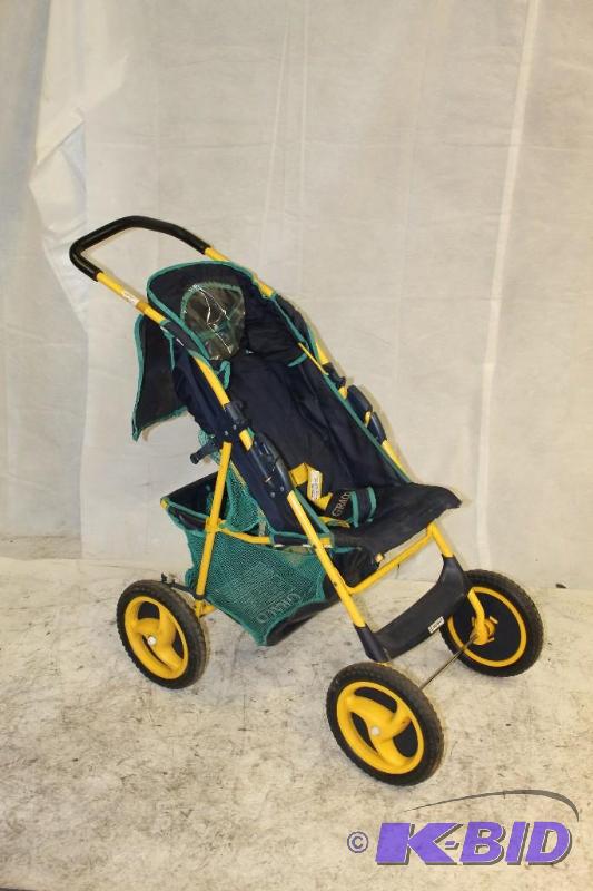 Graco Folding JoggingSport Stroller Blue Fab...