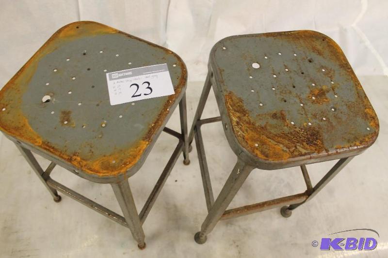 set of 2 two shop stools. These are the origi...
