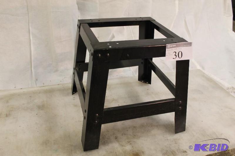 Power Tool Metal Base-Black Steel bolted cons...