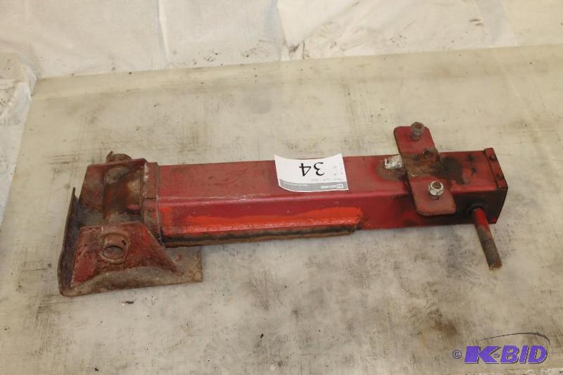 Red Truck Jack. Used but good condition H 36...