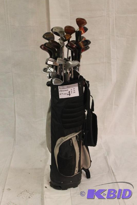 Golf clubs GTO Firebird Blacktan canvas bag...