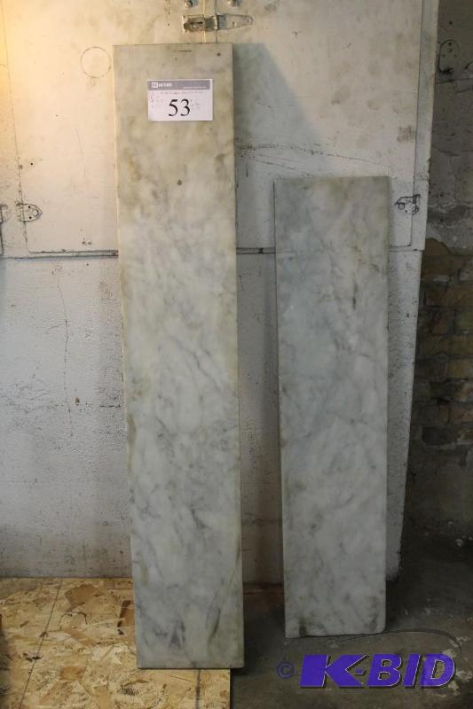 2 White Carrara Marble Slabs 1&quot thick 10...