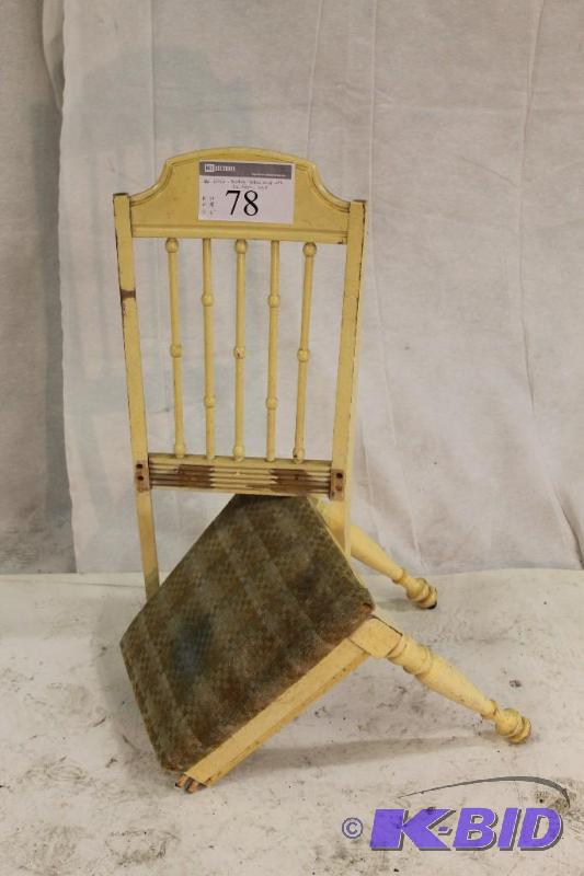 Wooden chair. This is a classic style from ea...