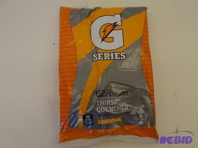 lot 110 image: 1 Case (14 Pkgs) 51 oz. Gatorade Instant Pow...