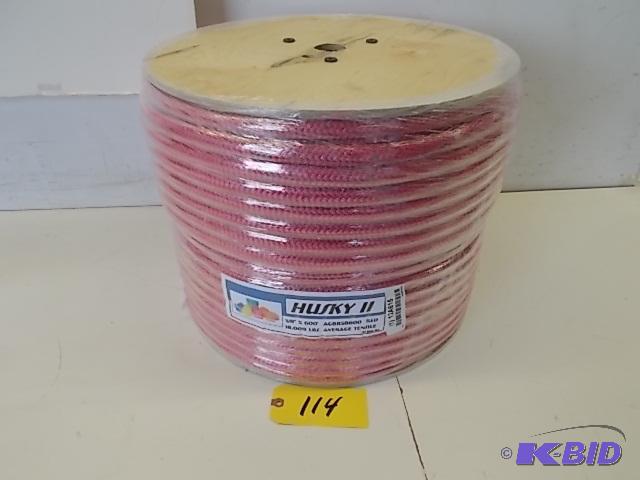 lot 114 image: All Gear Husky II Spool of Rope, 58" x ...