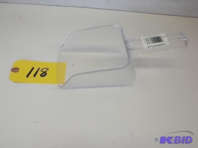 lot 118 image: Rubbermaid 2884 Poly Scoop, New...