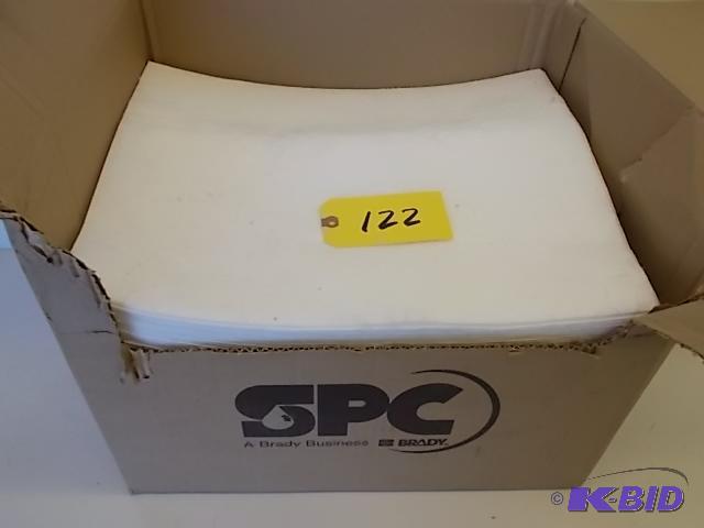 lot 122 image: Brady SPC ENV 500 Oil Pads, New, 1HUC2...