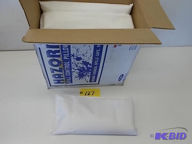 lot 127 image: (12) Lab Safety Spill Pillows, New, 3NMP4...
