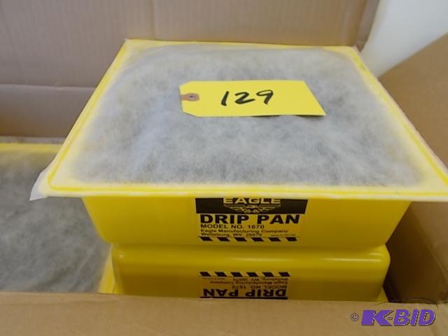 lot 129 image: (12) Eagle 1670 Drip Pans, 10 12" x 10 ...