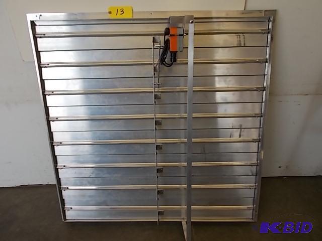 lot 13 image: Dayton Model 3C132F 48" Aluminum Motoriz...