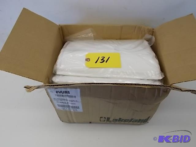 lot 131 image: 25 pk. Lakeland Micromax Coveralls, Size 2XL,...
