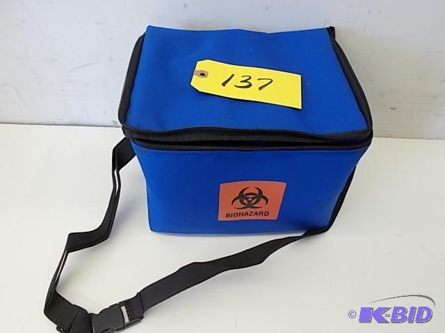 lot 137 image: Thermosafe Insulated Medical Transporter Tote...